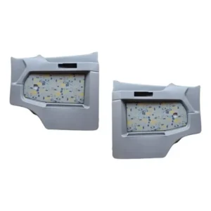 Par Lateral De Porta Bolsa Caminhão Mb 1618 1935 1941 -cinza