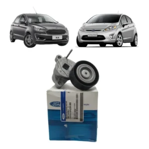Polia Tensora Da Correia Do Motor Ford Ka 1.0 2014 Até 2021