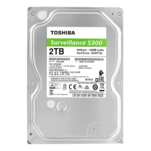 Hd Toshiba Surveillance S300, 2tb, 3.5, Sata Iii, 128mb Cor Prateado