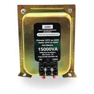 Transformador 15000va Premium Bivolt 110/220 220/110