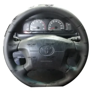 Capa De Volante Costurada Hilux Até 2004 Em Couro Legítimo