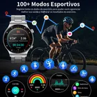Relógio Inteligente Homem Smartwatch Esporte Negócio Chamada mais de 100 +modos esportivos,monitor de frequência cardíaca/sono,com tela HD de 1,39" e chamadas Bluetooth , compatível com Android e iOS - Imagem 6