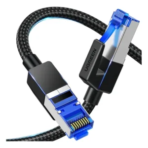 Cabo de rede Cat8 Patch Cord Rj45 Utp Lan Ethernet de 3 metros