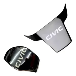Acessórios Kit Apliques Manopla Volante Civic G10 2.0 1.5 Preto