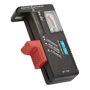 Teste Pilhas E Baterias Aa Aaa C D E 9v Bt-168 - Rontek Preto