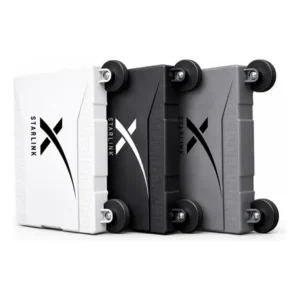 Case Starlink Mini Suporte Veicular Teto Carro Imã 250km/h Branco
