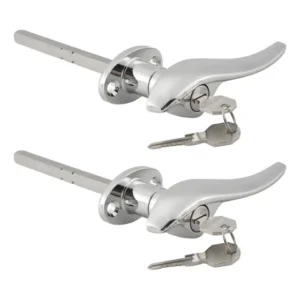 2 Peças De Alças De Travamento Externo Para Portas De Carro