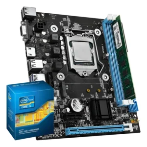 Kit Upgrade Intel Core I5 1600mhz + Placa-mãe H81 8gb Preto