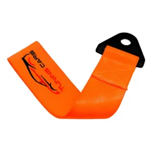 Kit Tow Strap Fita Cinta De Reboque Colorida Cor Laranja