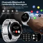 Relógio Inteligente Homem Smartwatch Esporte Negócio Chamada mais de 100 +modos esportivos,monitor de frequência cardíaca/sono,com tela HD de 1,39" e chamadas Bluetooth , compatível com Android e iOS - Imagem 4