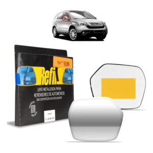Lente Retrovisor Prata Crv 2007 2008 2009 2010 2011 Ld