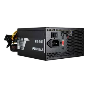 Fonte de Alimentação K-Mex 300W ATX Preto PK-501 Compatível PC