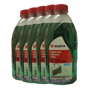 Fluido Aditivo Agua Radiador Motor Diesel Wurth 5 Litros