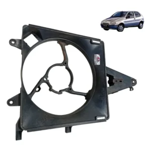 Defletor Ventoinha Radiador Fiat Palio 2001 2012 Com Ar