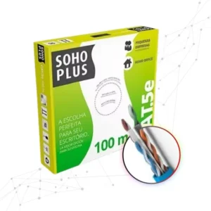 Cabo De Rede Furukawa Cat.5e 24 Awg 4 Pares Cmx 100m Branco