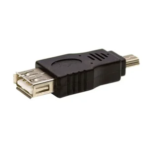 Adaptador Usb Fêmea Para Mini Usb Macho