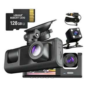 Camera Automotiva Interna Wifi Visao Noturna + Cartao 128gb