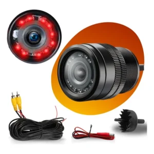 Câmera Ré Veicular Automotiva Hd Infravermelho Envio 24 Hrs