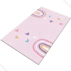 Tapete Infantil Oxford Arcoletas 80x50 Antiderrapante Cor Rosa - Imagem 5