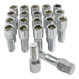 20 Parafuso Cromado Allen Multi P/ Roda Golf Bora Fox Polo