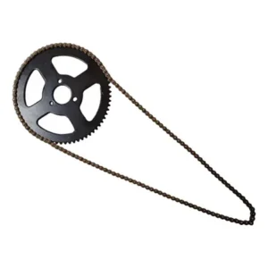 A Mesh Chain 25h Roda Dentada Traseira 68 + 68 Para Motor