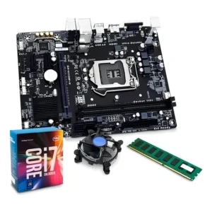 Kit Gamer Intel i7 6ª Geração H110 Memória DDR4 8GB Preto