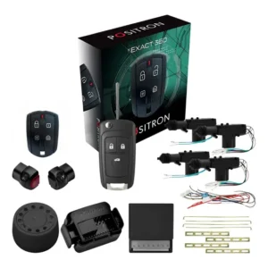 Alarme Positron Exact 360 + Chave Canivete Gm 3bt Trava 4p