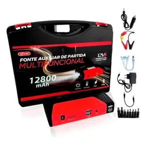 Auxiliar Partida Bateria Portátil Veicular Carro Emergência