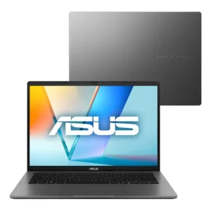 Notebook ASUS Vivobook S14 S3407CA Intel Core Ultra 5 225H 16GB Ram 512GB SSD Windows 11 Tela 14" LED FHD Silver - LY113W