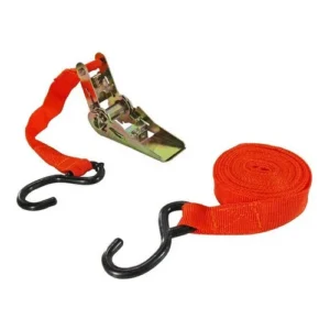 Cinta Catraca Veículo até 50kg 4.5m x 2.5cm com Ganchos