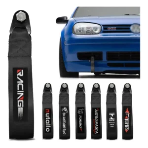 Kit Tow Strap Fita Cinta De Reboque Colorida Racing Turbo