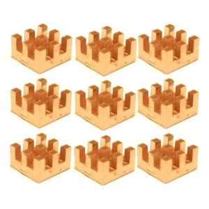 Easycargo 10 Peças Kit De Capa De Cobre De 6 Mm 6x6x4mm + 3m