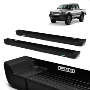 Estribo L200 Outdoor Sport Gls 2005 Até 2012 Prime Preto