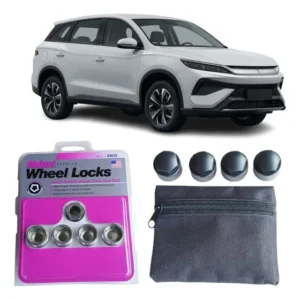 Kit Antifurto De Rodas Byd Song Pro Com Capas Pretas Mcgard