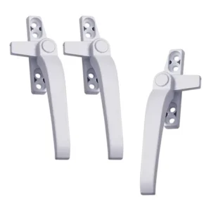 3 Peças De Maçaneta De Janela De Liga De Ferragem De