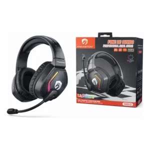 Fone de Ouvido Gamer Bluetooth H’Maston SNS12 RGB com Microfone Estéreo