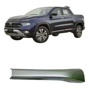 Acabamento Esquerdo Traseiro Rack Teto Fiat Toro Cinza