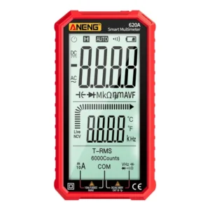 Multímetro Digital Com Display Lcd De 4,7 Polegadas Ac/dc