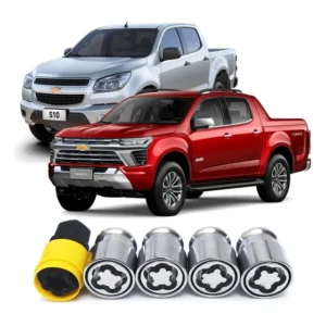 Trava Porca Parafuso Antifurto Rodas Gm S10 Todos Modelos