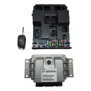 Kit Modulo Injeção Peugeot 307 1.6 Aut Iaw6lp1.58