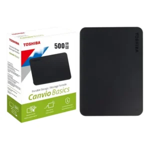 Hd Toshiba Externo Portatil 500gb Usb 3.0 Preto