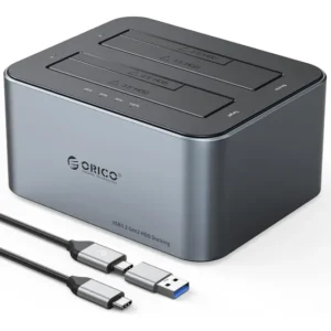 Dock Station Usb 3.2 10gbp/s Tipo-c Hd Sata/ssd 2,5/3,5