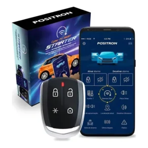 Alarme Automotivo Cyber Px360 Bt STARTER Sensor Presença Positron