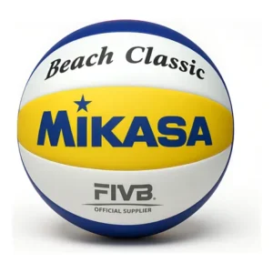 Bola De Vôlei De Praia Mikasa Beach Classic Bvc Oficial Amarelo