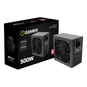 Fonte Gamer Atx 500w Real Para Pc Tronos / Brazilpc Preto