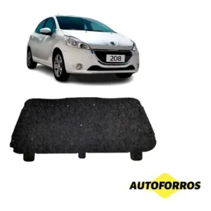 Forro Manta Capô Peugeot 208 13 - 19 Presilhas