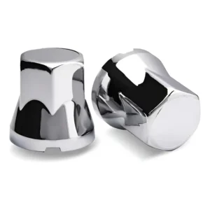 100 Capa Porca Roda Cromada Caminhão 32/33mm