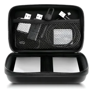 Capa Bolsa Para Hd Externo Ssd 2.5 Case Proteção 827 Preto