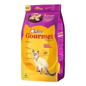 Ração Gatos Adultos Quatree Gourmet Mix De Carnes 10kg