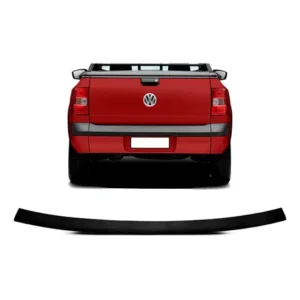 Moldura Superior Tampa Caçamba Saveiro G5 / G6 2009 A 2016 Preto